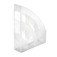 Stojan na spisy A4 - transparentní matný - 10493724