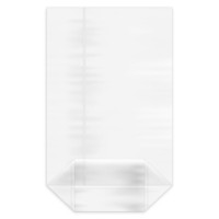 Sáček čirý (OPP) s křížovým dnem - 18 x 30 x 7,5 cm - 93018