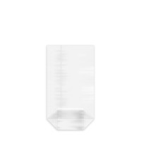 Sáček čirý (OPP) s křížovým dnem - 9,5 x 16 x 4 cm - 93009