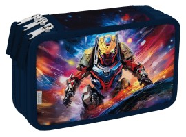 Třípatrový školní penál - Unimonster - CPT0701


