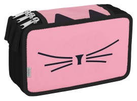 Třípatrový školní penál - Cat lady - CPT0704


