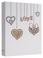 Fotoalbum 13 x 18 cm - 36 fotek - Hearts 1 - DPH-5736W