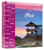 Samolepicí fotoalbum 27 x 29 cm - 100 stran - Minutes 2 - fialové - DRS-50