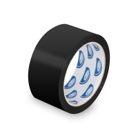 Lepicí páska - černá - 48 mm x 66 m