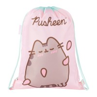 Sáček na přezůvky - Pusheen - růžová