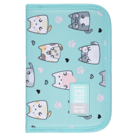 Jednopatrový školní penál - Charming Cats