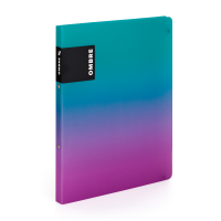 Pořadač A4 PP - 2 kroužky - OMBRE růžová - 6-94125