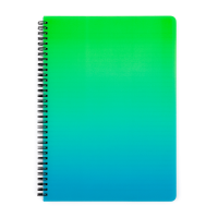 Twin Wire blok A4 - OMBRE zelená - 8-16125