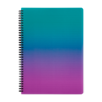 Twin Wire blok A4 - OMBRE růžová - 8-16225