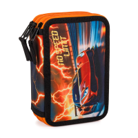 Třípatrový školní penál PREMIUM LIGHT - Auto 2 - 3-12926