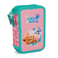 Třípatrový školní penál PREMIUM LIGHT - Kočka - 1-60226