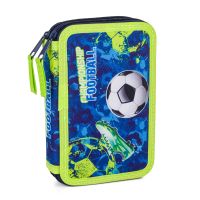 Dvoupatrový školní penál - Fotbal - 8-52926

