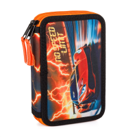 Dvoupatrový školní penál - Auto 2 - 3-13526

