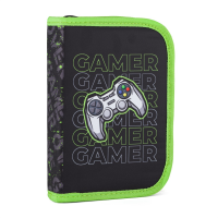 Jednopatrový školní penál - Gamer - 9-95625
