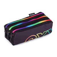 Pouzdro etue 3 zipy - Rainbow - 8-89725










