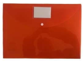 Spisové desky s drukem B4+ - 350 x 265 mm - oranžové - B414725