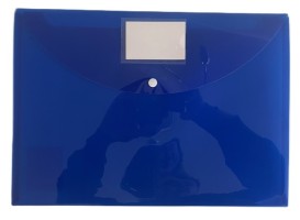 Spisové desky s drukem B4+ - 350 x 265 mm - modré - B414695