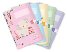 Školní sešit 512 - Clairefontaine - A5, linkovaný , 10 listů - 1512-00-Kids