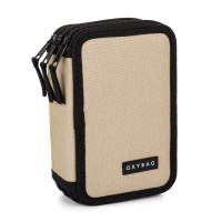 Třípatrový školní penál UNICOLOR - Mocca - 9-83426