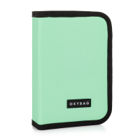 Jednopatrový školní penál - UNICOLOR mint - 6-59426