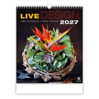 Nástěnný kalendář 2027 - Live Design - N260-27