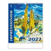 Nástěnný kalendář 2027 - Impressionism - N255-27