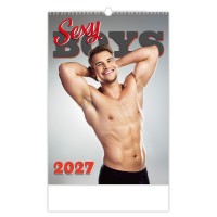 Nástěnný kalendář 2027 - Sexy Boys - N160-27




