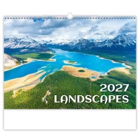 Nástěnný kalendář 2027 - Landscapes - N128-27




