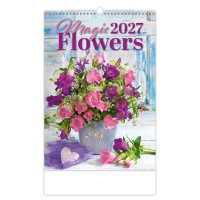 Nástěnný kalendář 2027 - Magic Flowers - N145-27





