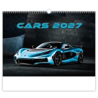 Nástěnný kalendář 2027 - Cars - N153-27





