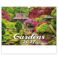 Nástěnný kalendář 2027 - Gardens - N130-27




