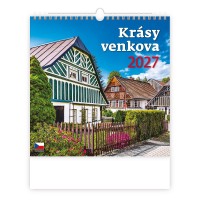 Nástěnný kalendář 2027 - Krásy venkova - N174-27




