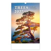 Nástěnný kalendář 2027 - Stromy/Trees - N125-27




