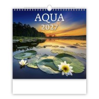 Nástěnný kalendář 2027 - Aqua - N172-27




