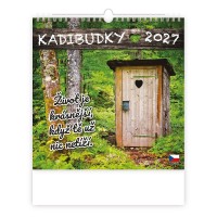 Nástěnný kalendář 2027 - Kadibudky - N175-27




