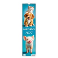 Nástěnný kalendář 2027 - Mazlíčci - N196-27




