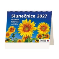 Stolní kalendář 2027 - Slunečnice - S40-27




