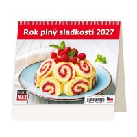 Stolní kalendář 2027 - MiniMax Rok plný sladkostí - SM02-27





