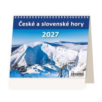 Stolní kalendář 2027 - MiniMax České a Slovenské hory - SM09-27



