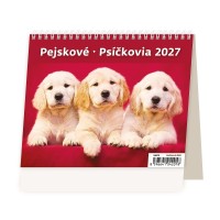 Stolní kalendář 2027 - MiniMax Pejskové - SM13-27



