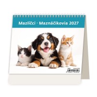 Stolní kalendář 2027 - MiniMax Mazlíčci - SM15-27



