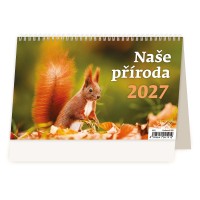 Stolní kalendář 2027 - Naše příroda - S22-27




