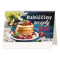 Stolní kalendář 2027 - Babiččiny recepty - S01-27




