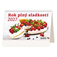 Stolní kalendář 2027 - Rok plný sladkostí - S05-27




