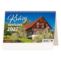 Stolní kalendář 2027 - Krásy venkova - S16-27




