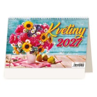 Stolní kalendář 2027 - Květiny - S19-27




