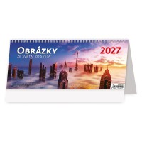 Stolní kalendář 2027 - Obrázky ze světa - S54-27




