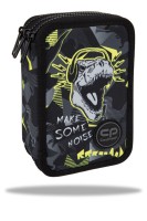 Třípatrový vybavený penál JUMPER 3 - Dinopark - F067966