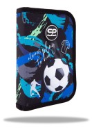 Jednopatrový školní penál CLIPPER - Football navy - F076967