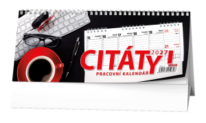 Stolní kalendář - Pracovní kalendář CITÁTY I - BSB1-27